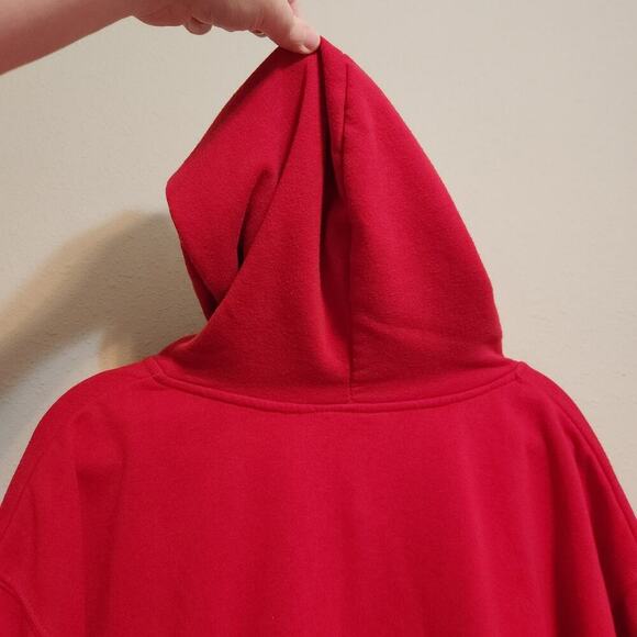 Nebraska Huskers Red‎ Hooded Sweatshirt Size XXL - Picture 9 of 10